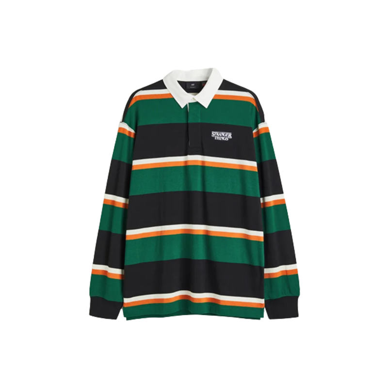 H&M - Bawełniany top rugby Relaxed Fit