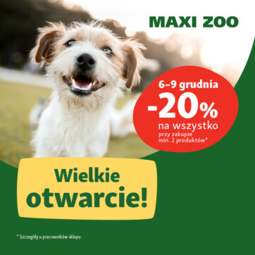 Wielkie otwarcie Maxi Zoo w Atrium Reduta!