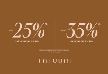 TATUUM -35% exstra przy 3 szt! 25% exstra przy 2szt !