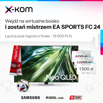 Zagraj z x-komem w EA Sports FC24 i wygraj telewizor