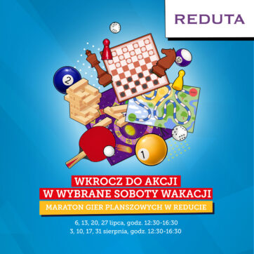 Wakacyjny Maraton Gier Planszowych w Reducie! ð²ð¨‍ð©‍ð§‍ð¦