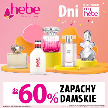 ZAPACHY DAMSKIE Do-60%