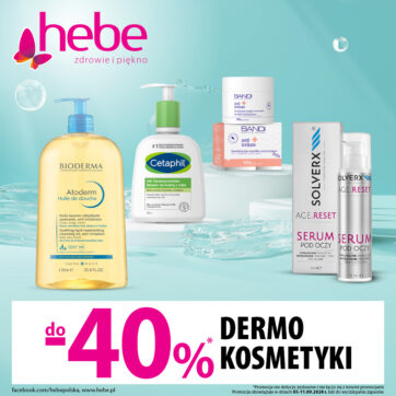 DERMOKOSMETYKI do -40%