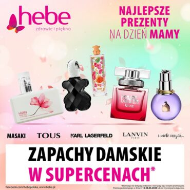 ZAPACHY DAMSKIE W SUPERCENACH